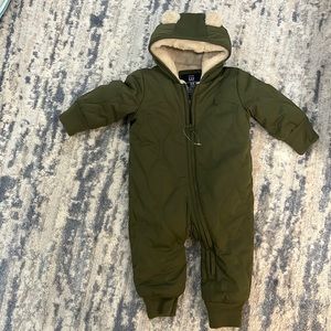 Baby Gap fleece lined coverall